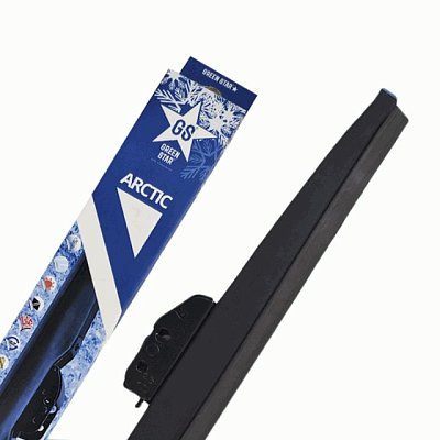 Щетка стеклоочистителя зимняя каркасная Green Star Arctic 21" 525мм 3 адаптера