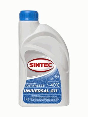 Антифриз  Sintec Universal (-40) 1кг G11 (синий)