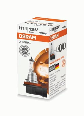 Автолампа H11 12V 55W OSRAM 64211 PGJ19-2