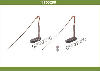 Щетка генератора 15.9*4*17,5 12V 24V (ком-кт 2 шт.) TT53280 TT