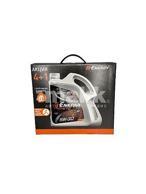 Масло моторное G-Energy Synthetic Far East 5W30 API SP ILSAC GF-6A синт 4л АКЦИЯ 4+1