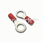 Наконечник кольцевой изолированный TITAN RV1-8 (Ø5мм,сечение 0,5мм-1,5мм,винил) (ПЭ10/100)