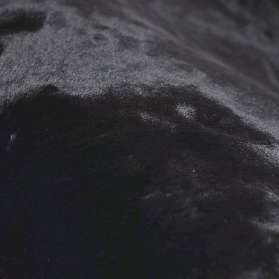 Накидка на сиденье черная GS натуральная овчина короткий ворс 1 шт