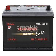 Аккумуляторная батарея 70 Ач Актех Standart Asia (80D26R) п/п