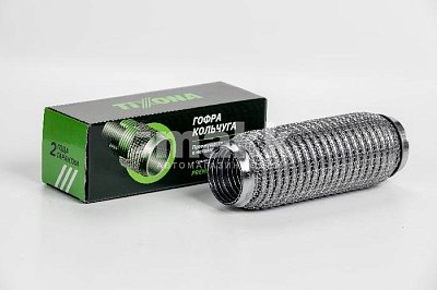 Гофра 50/200 (AISI 304 wire mesh, interlock) P50200WM Tixona
