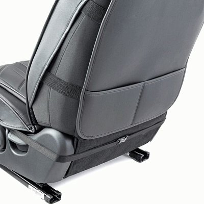 Накидки на сиденье Car Performance передние 2 шт экокожа черные CUS-3012 BK/BK