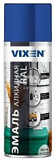 Эмаль алкидная VIXEN универсальная синяя, глянцевая аэрозоль 520мл RAL5005