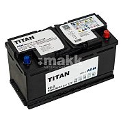 Аккумуляторная батарея 95 Ач Титан AGM о/п