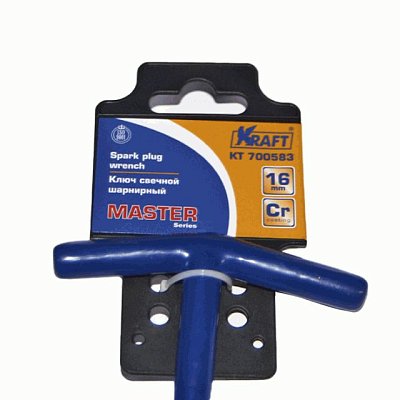 Ключ свечной шарнирный 16*260 мм Master KRAFT 700583