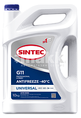 Антифриз  Sintec Universal (-40) 10кг G11 (синий) 