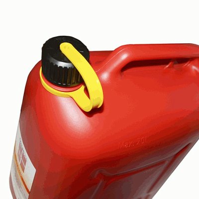 Канистра 20л пластик Oktan Классик с гибким шлангом для бензина А1-01-04 Эконом