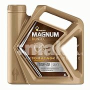 Масло моторное Rosneft Magnum Runtec 10W40 синтетическое 4л 