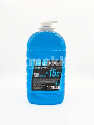 Незамерзающая жидкость Green Star  -15C 4л