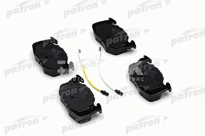Колодки тормозные дисковые передние PBP393 PATRON