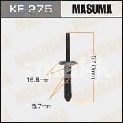 Клипса пластм. крепежная KE-275 Европа Masuma
