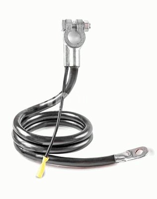 Соединительный провод АКБ медь двойн. изоляция клемма - болт, длина 121 см,  BAT/CAB-2640 /48