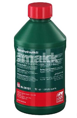 Жидкость для ГУР 1л FEBI VW/A /BMW/OPEL Pentosin CHF 11S PSF-4 /G004 / синтетика 1л/зеленая/ G