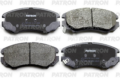 Колодки тормозные дисковые передние PBP1733 PATRON