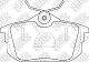 Колодки тормозные задние PN3593 NIBK