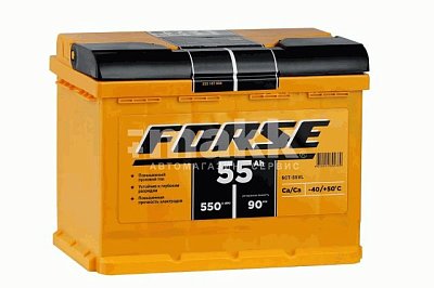 Аккумуляторная батарея 55 Ач Forse п/п   24,2*17,5*19