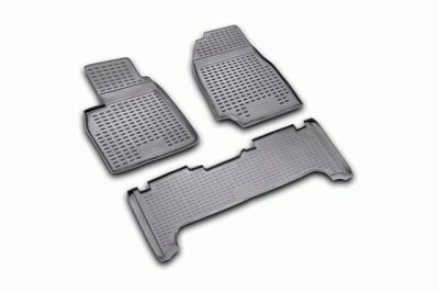 Коврики салона Novline модель TOYOTA Land Cruiser100 1998-2007 черный (к-т 3шт) NLC.48.06.210k