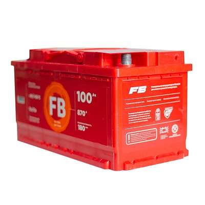 Аккумуляторная батарея 100 Ач FB п/п 35,3*17,5*19