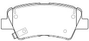 Колодки тормозные дисковые задние BP13009 SB NAGAMOCHI