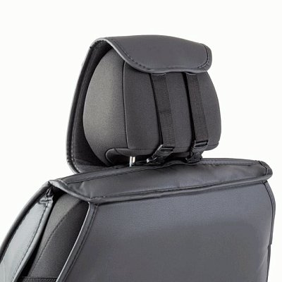 Накидки на сиденье Car Performance передние 2 шт экокожа черн/красные CUS-2102 BK/RD