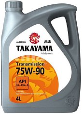 Масло трансмиссионное TAKAYAMA 75W90 API GL-4/5 4л 