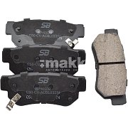 Колодки тормозные дисковые задние HYUNDAI, KIA BP10539 SB NAGAMOCHI