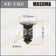 Клипса пластм. крепежная KE-192 Европа Masuma