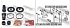 Ремкомплект тормозного суппорта Toyota Camry Gracia MCV2# SXV2# 0175-ZRE120R FEBEST