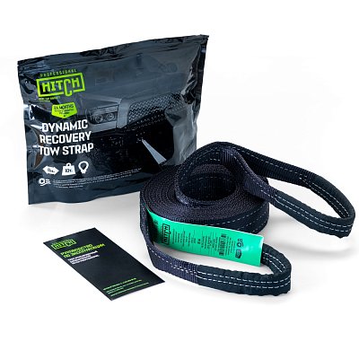 Трос  10т 5м буксировочный ленточный 2 петли HITCH PROF