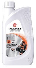 Масло моторное TAKAYAMA 2T Snowpower синт. API TC JASO FD 1л