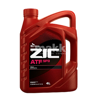 Масло трансмиссионное ZIC ATF SP-3 синт.  4л