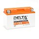 Мото аккумулятор DELTA 12В 8 Ач (YT7B-BS, YT7B-4, YT9B-BS) п/п