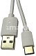 Кабель Type-C USB 2.0 Continent 1м белый DCC-2106WT