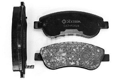 Колодки тормозные передние DX7FD528 Dextrim