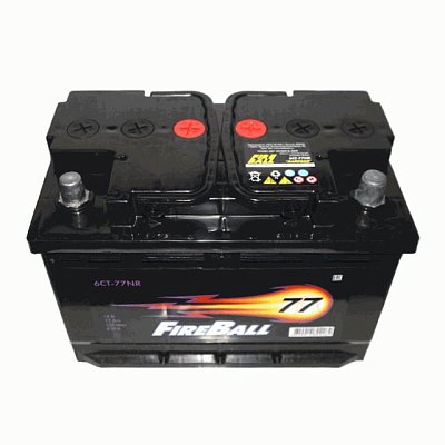 Аккумуляторная батарея 77 Ач FIRE BALL о/п  27,7*17,5*19