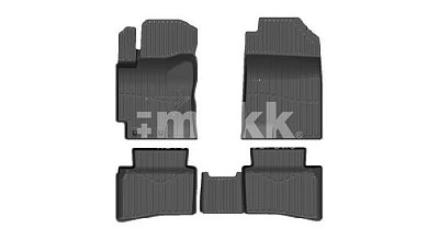 Коврики в салон KIA Rio (17+) к-т 4шт черный SRTK Премиум PR.KI.RI.17G.02077