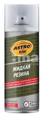 Жидкая резина, прозрачный ASTROhim, аэрозоль 520мл AC652 фото