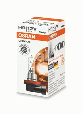 Автолампа H9 12V 65W OSRAM 64213 PGJ19-5