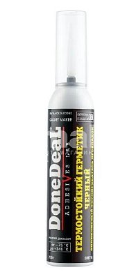 Формирователь прокладок термост черный силикон DoneDeal 226гр DD6715