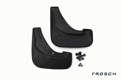 Брызговики черные модель FORD Kuga 2013+ внед передние (к-т 2 шт) Novline NLF.16.23.F13