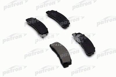 Колодки тормозные дисковые передние PBP195 PATRON