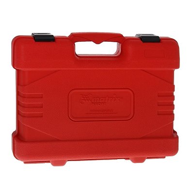 MATRIX Набор слесарно-монтажный 117пр. с квадратами 1/4",1/2",5/16" 13587 Profi