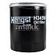 Фильтр масляный Hengst H345W (W 6019) SUBARU BRZ, Forester (SH, SJ), Impreza IV, Legacy IV, Outback 