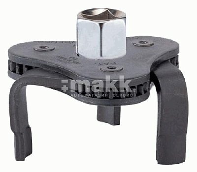 Съемник фильтров 63-102мм трехзахватный "краб" 1/2 King Tony 9AE42 