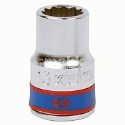 Головка торцевая стандартная двенадцатигранная 1/2", 13 мм King Tony 433013M