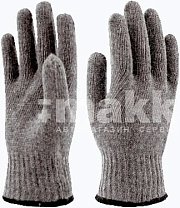 Перчатки полушерстяные ЗИМА р-р 9 (10пар/связка)